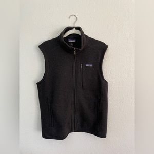 Black Patagonia Vest, Size M